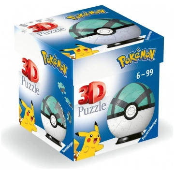 Puzles 3D Kula Pokemon tīkla bumba Ravensburger Po