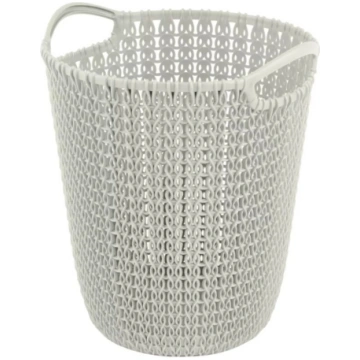 Atkritumu tvertne Curver Knit 7 L 23×24×27 cm balt