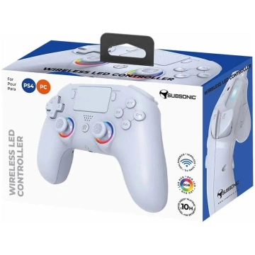 PlayStation 4 Wireless LED Controller White Subson