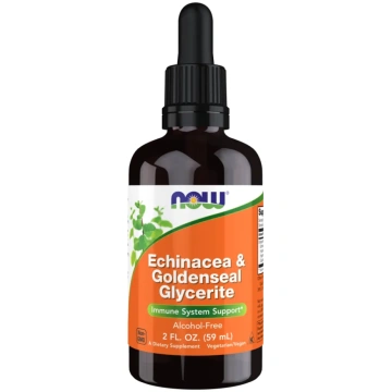 Echinacea & Goldenseal Glycerite Liquid, 59 ml Now