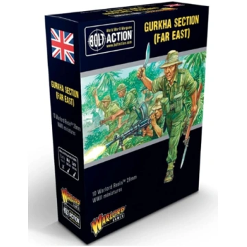 Warlord Games Gurkha Section – Bolt Action miniatu