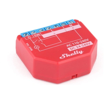 Shelly Plus 1PM WLAN wireless switch with current 