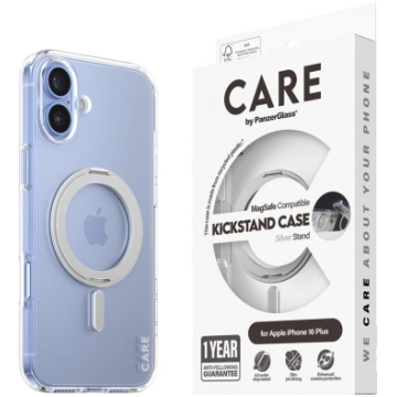 CARE Feature case with Silver Kickstand MagSafe iP