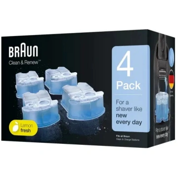 Tīrīšanas kasete Braun CCR4 zila 4 gab