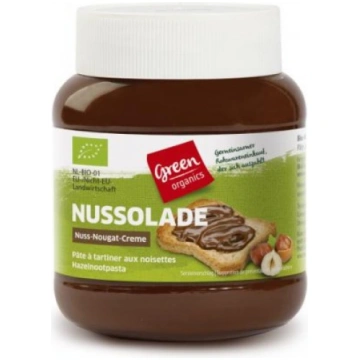 Šokolādes krēms ar lazdu riekstiem BIO 400g Green