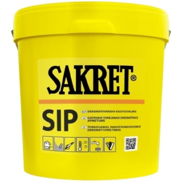 SAKRET SIP-B 2mm, gatavais dek. apmetums 25kg "bie