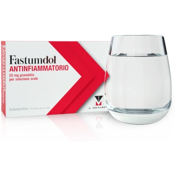 Fastum Antinfiammatorio 25 mg di Desketoprofene 10
