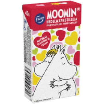 Želejas konfektes Moomin FAZER ar augļu garšu 40g