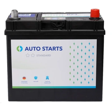 Akumulators AUTO STARTS STANDARD 12V 45Ah JIS B31 