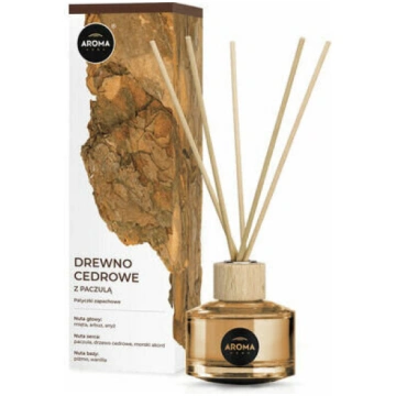 Aroma Home kociņi 50ml Basic,Cedar Wood with Patch