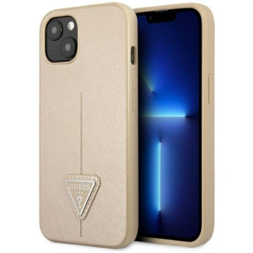 Guess Saffiano Triangle Logo vāciņš iPhone 13 mini