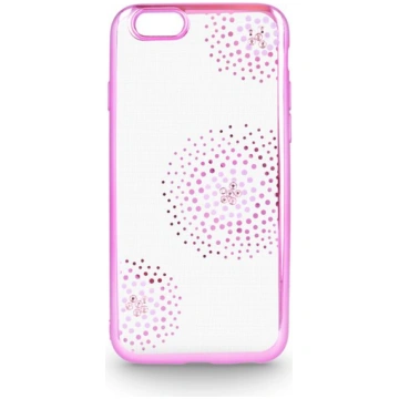 Aizmugurējais vāciņš Beeyo Sony E5 Flower Dots TPU