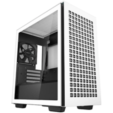 deepcool | CH370 | Side window | White | Micro ATX