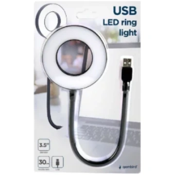 Gembird NL-LEDRING-01 USB LED ring light | White 6
