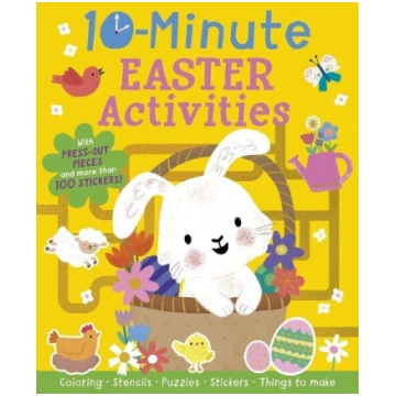 10-Minute Easter Activities: With Stencils, Press-
