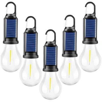POCKETMAN 5 gab. LED telts apgaismojums Saules ene