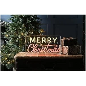Festive Productions 43cm Merry Christmas Neon Flex