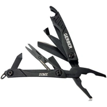 Gerber Multitool Dime Melns