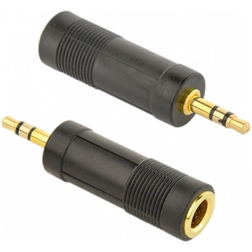 Audio adapter plug 6,35mm to 3,5mm
