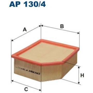 FILTRON AP1304 Gaisa filtrs