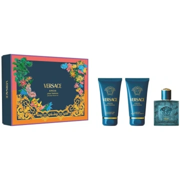 Set Versace: Eros, Eau De Parfum, For Men, 50 ml +