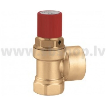 *CALEFFI Drošības vārsts 1"F 6 bar