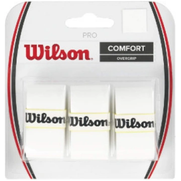 Lenta Wilson Pro Overgrip, balta krās., 3 gab
