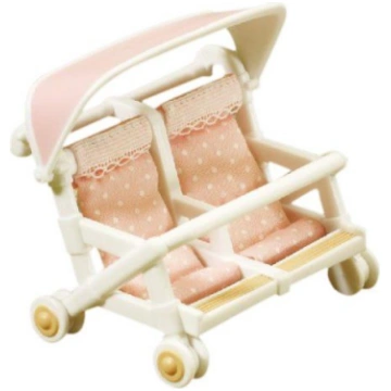 Dubultie rati Sylvanian Families Double Pushchair 