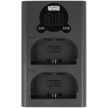 Newell charger DL-USB-C Dual Channel Canon LP-E6