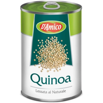 Dabīga vārīta kvinoja D"AMICO Natural Quinoa, 400g