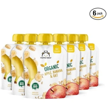 Amazon zīmols: Mama Bear Vegetarian Squeeze Organi