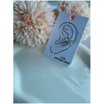 Ear Cuff Fiore - Argento