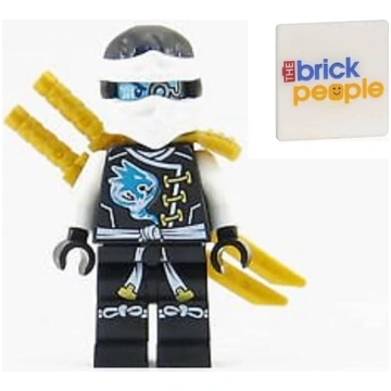 LEGO Ninjago: Zane „Skybound“ minifigūra ar diviem