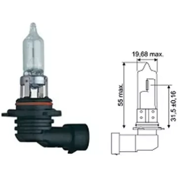 Spuldze HB3 (9005), 60W, P20t