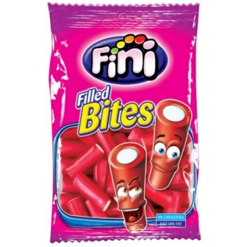 Želejkonfektes FINI "Strawberry Bites", 90g