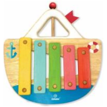 Svoora Mūzikas instruments - Ksilofons - Laiva (5 