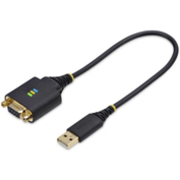 StarTech.com 1ft/30cm USB to Null Modem Serial Ada