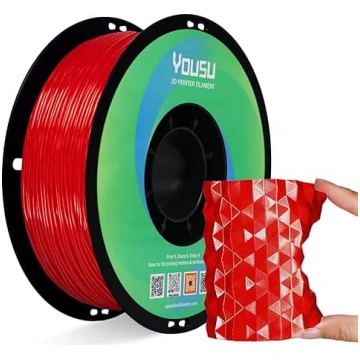 YOUSU Silk TPU filaments 1,75 mm, elastīgs 95A TPU
