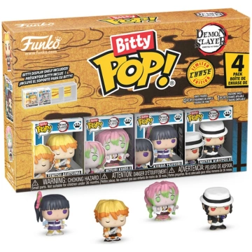 Blister 4 figures Bitty POP Demon Slayer Zenitsu