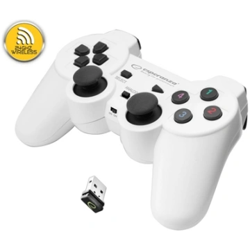 Esperanza EGG108W Gaming Controller Black, White R