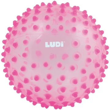 LUDI sensorā bumba ø20cm 6m+ Pink L2795RO 81463