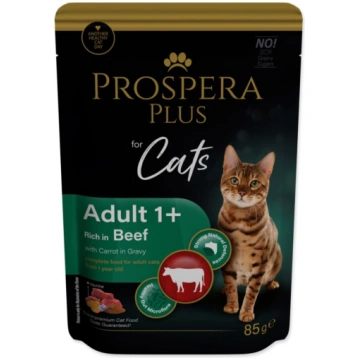 Prospera Plus Pieaugušo 1+ maisiņš, liellopu gaļa,