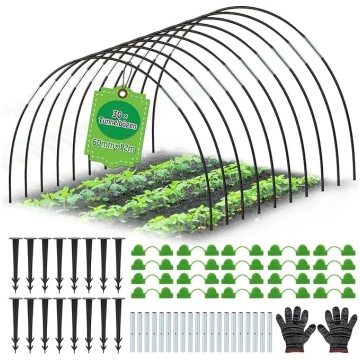 DNGH Polytunnel for Raised Bed Cover, 30 gab. augu