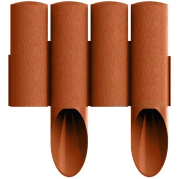 Palisāde Dārza Standard14,5cm*2,3mb Ceglasta