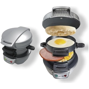 Sviestmaižu grauzdētava Burger Maker, efektīva nes
