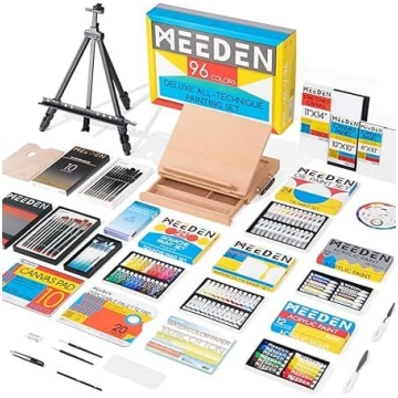 MEEDEN Gleznošanas komplekts pieaugušajiem un bērn