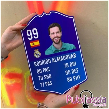 Fifa Card - Football team card personalizzata publ