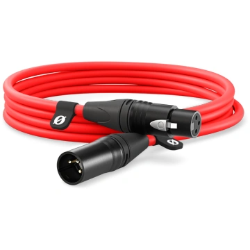 RODE XLR CABLE-3m red - XLR/XLR kabel