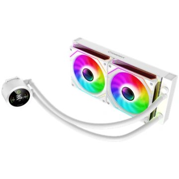 Gamemax CPU Liquid Cooler | ICEBURG 240 DIGITAL WH