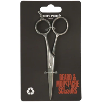 Men Rock Mustache and Beard Scissors Beard and mus